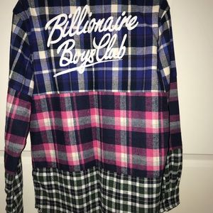 Billionaire Boys Long Sleeve plaid button down